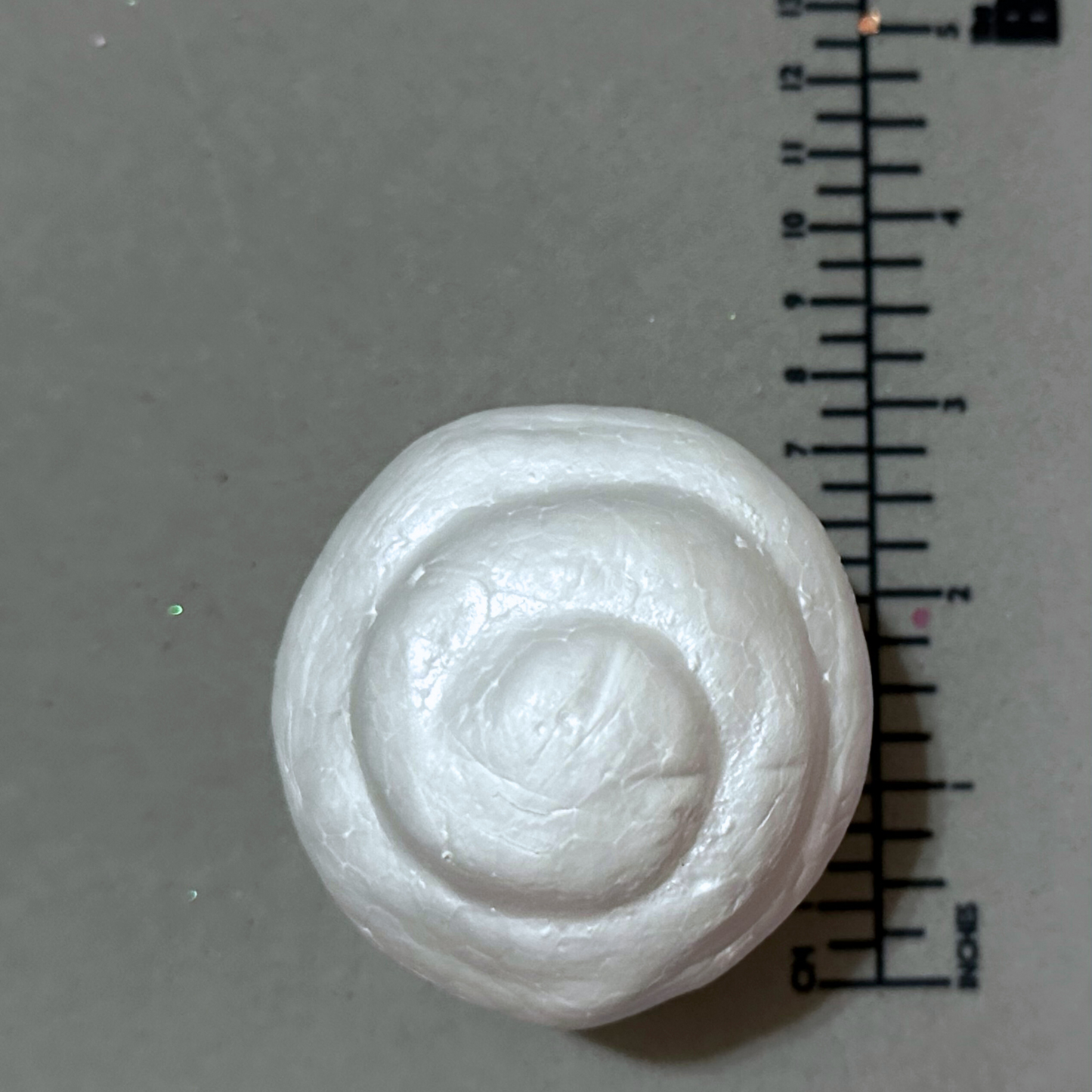 Swirled Top Styrofoam Cupcakes, Cupcake Dummy, Set of 4