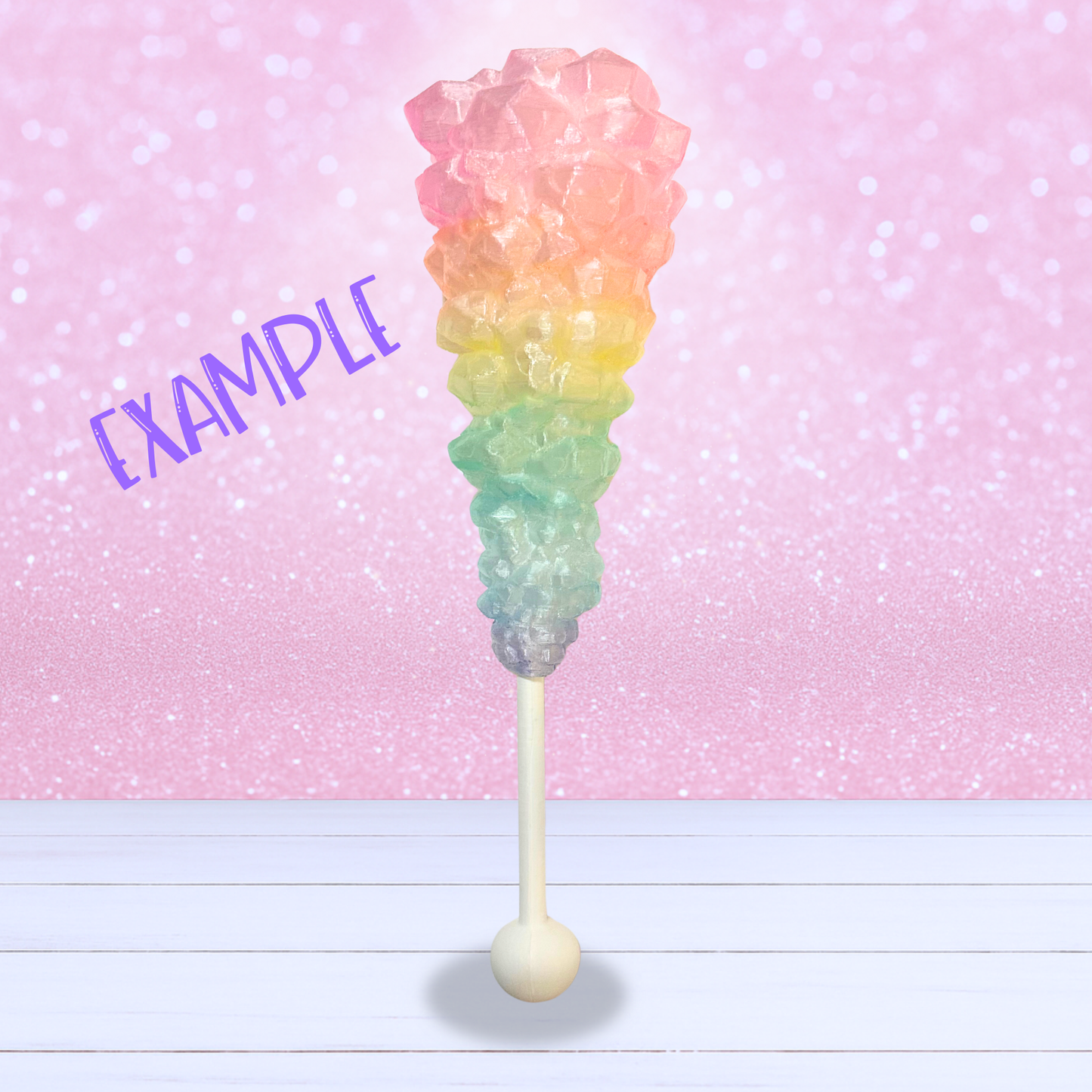 3D Printed - Fake Rock Candy Lollipop - Available Soon!