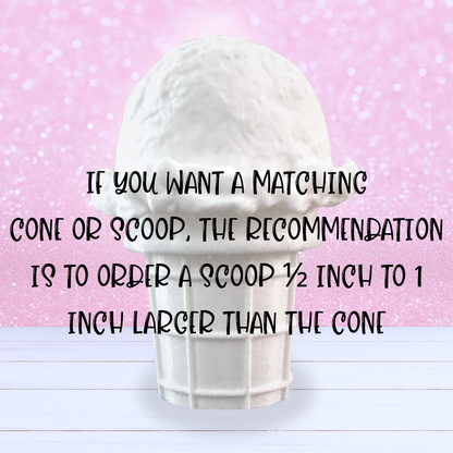Fake Ice Cream Cone - Made-to-Order