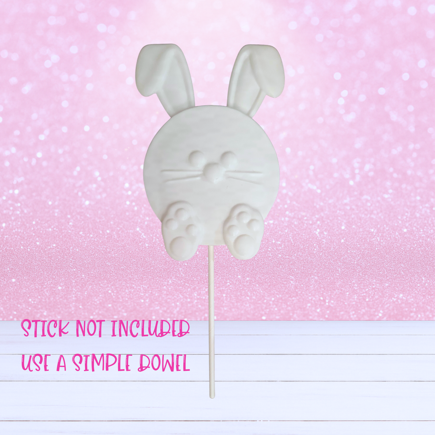 3D Mesh File - MEMBERS ONLY - Bunny Lollipop -