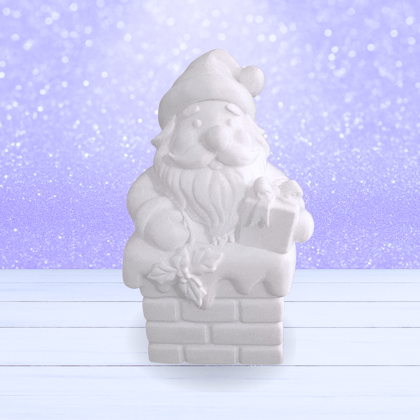 3D Mesh File - MEMBERS ONLY - Santa In Chimney