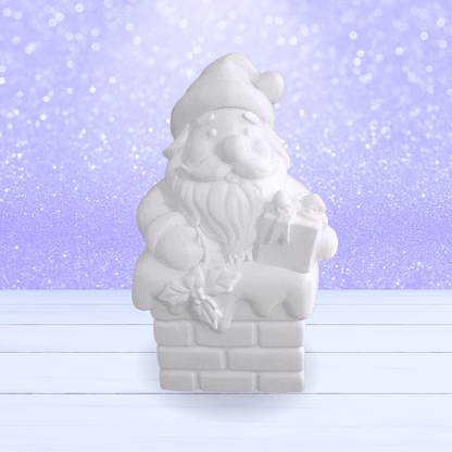 3D Mesh File - MEMBERS ONLY - Santa In Chimney