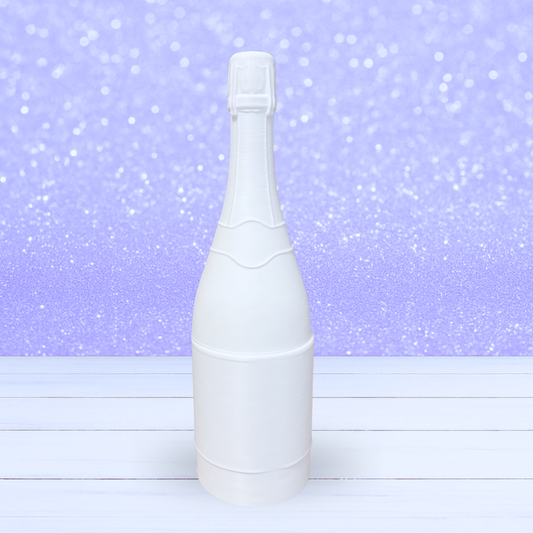 3D Mesh File - MEMBERS ONLY - Champagne Bottle