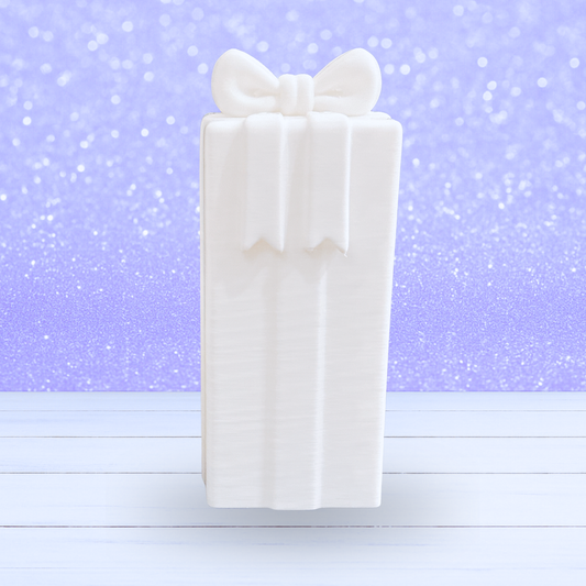 3D Mesh File - Tall Present Hanging Ribbons
