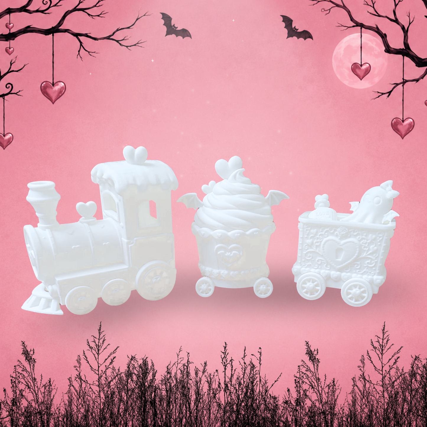 3D Mesh File - PRO MEMBERS ONLY - VAL-O-WEEN TRAIN
