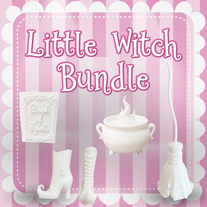3D Mesh File - MEMBERS ONLY - Little Witch Bundle