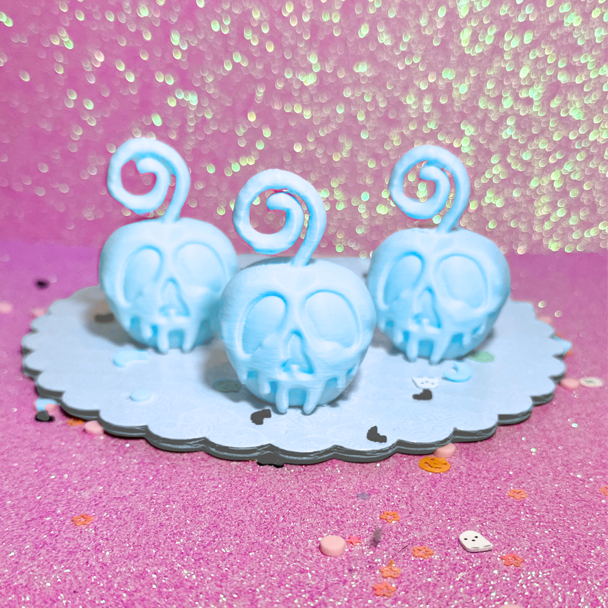 Mini Poisoned Apples Set of 6