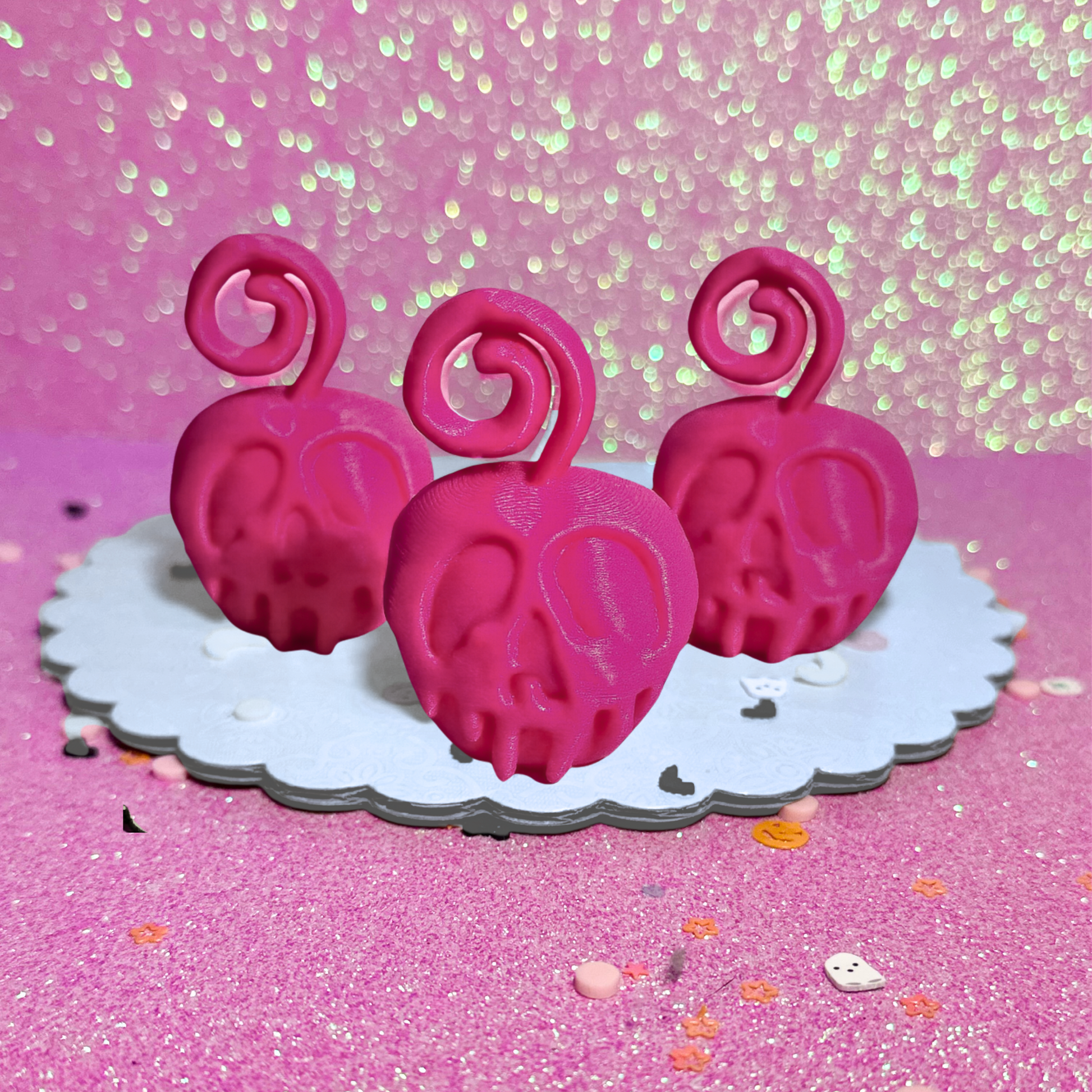 Mini Poisoned Apples Set of 6