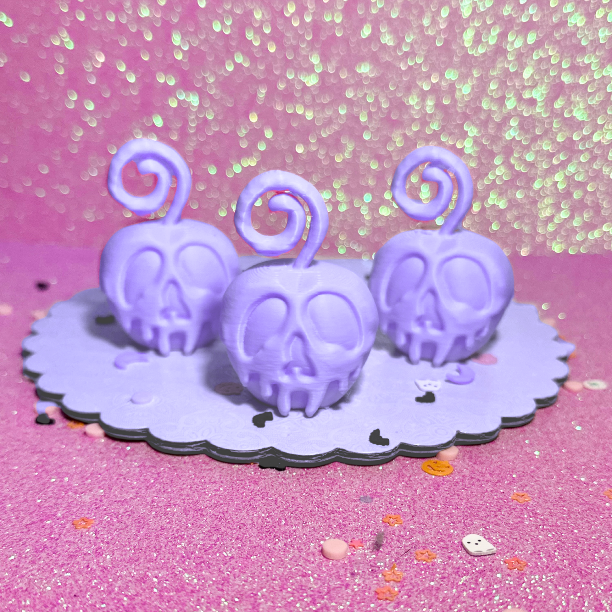 Mini Poisoned Apples Set of 6