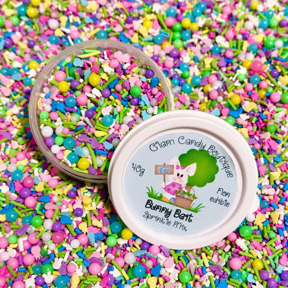 Bunny Bait Sprinkles, Fake Easter Sprinkles, Ball Sprinkles, 40 Grams