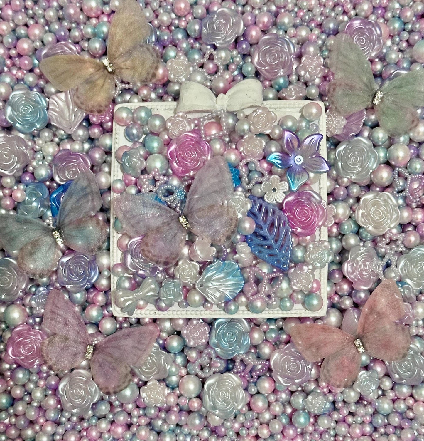 Glimmer Garden Bundle, Butterflies, Pearls, and Beads